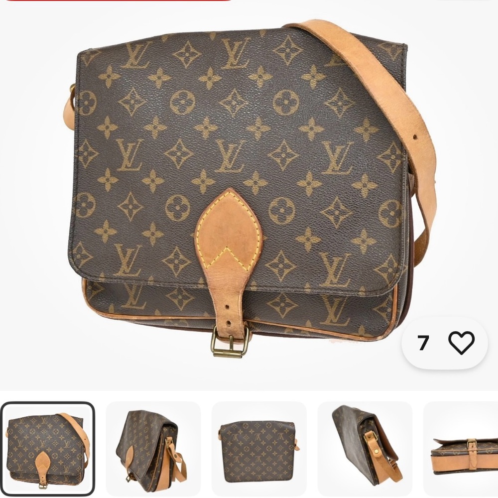 Louis Vuitton Brown Monogram Messenger Bag with Vachetta Leather
